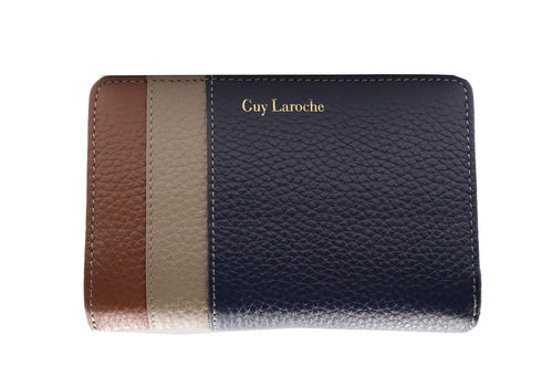 Δερμάτινο πορτοφόλι Guy Laroche 22213 μπλε